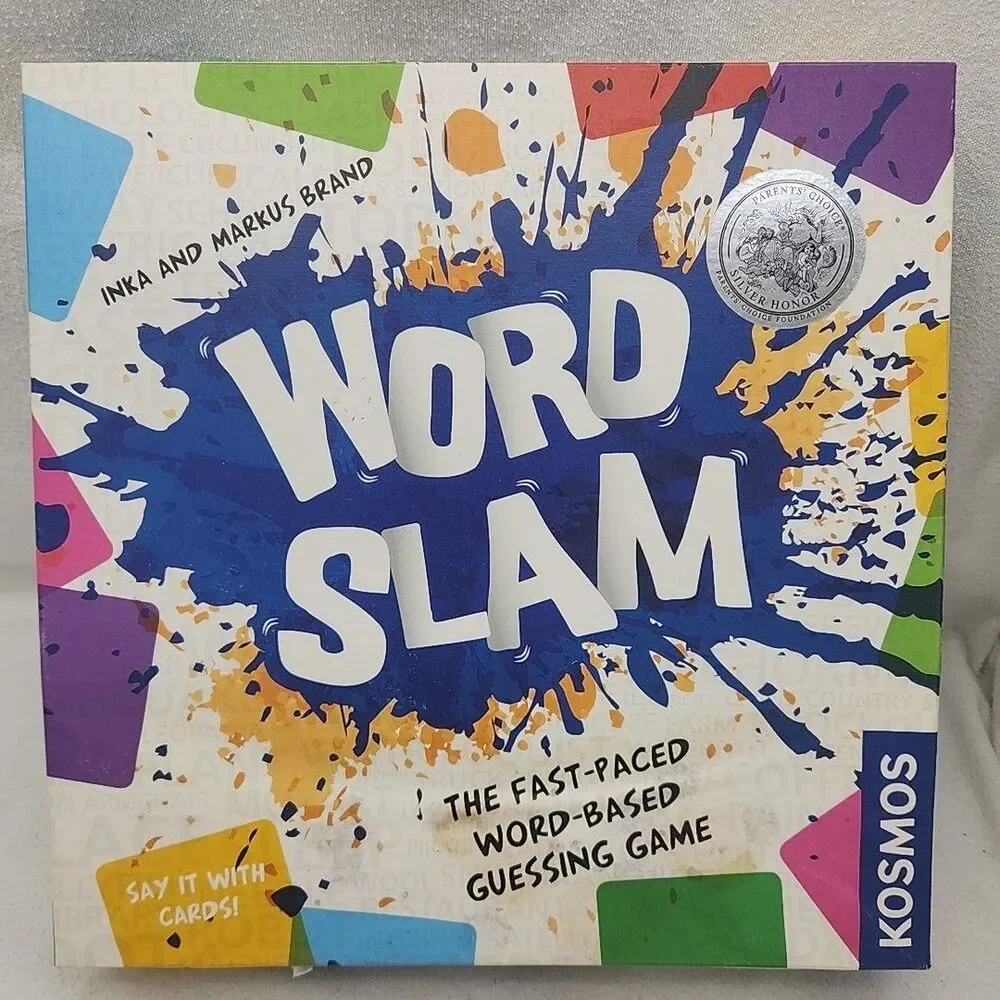 Game Word Slam Party Board Fast Paced Word Guessing Kosmos Germany Not Complete